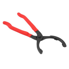 12 Inch Steel Oil Filter Wrench Clamp Disassembly Tool Red & Black