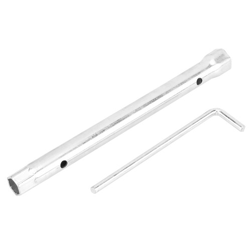 16mm/21mm Spark Plug Socket Wrench Set, Chrome-Vanadium Steel, Silver 1