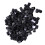 100Pcs Black Plastic Valve Caps For Cars 4