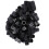 100Pcs Black Plastic Valve Caps For Cars 8
