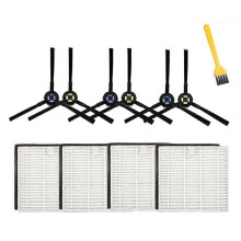 Seitenbürsten-Filterersatz-Zubehörsets für ILife V8 V8S Plus X750 X800 X785 V80 Max Staubsauger-Roboter
