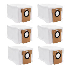 6PCS Ersatz-Staubbeutel-Kit für Xiaomi Mijia B101CN/Dream S10 Pro/Dreame L10S Ultra/X10+/B101GL Roboterstaubsauger