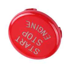 Red E Disk Bottom Start Button Cover for BMW 3/5/X Series E90-E93