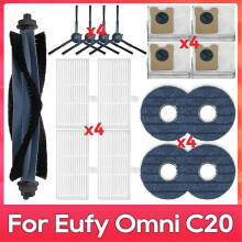 Für Omni C20 Roboter-Staubsauger-Ersatzteile, Hauptseite, Bürstenfilter, Wischmopp, Tuch, Staubbeutel, Zubehör, Konsum