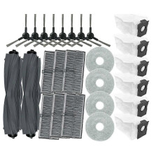 Für Dreame L10s Ultra Gen 2, Dreame L30s Ultra Vacuum Parts Hauptroller-Seitenbürste Hepa-Filter-Mopp-Tuchstaubbeutel