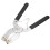 Car Auto Piston Ring Compressor Pliers 170mm Black & Silver 14