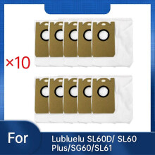 10 Stück Staubbeutel für Lubluelu SL60D/SL60 Plus/SG60/SL61 Sweeper Zubehör, Staubbeutel, die langlebig sind und gut funktionieren