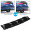 Universal Black Car Shark Fin Diffuser Wing Lip Spoiler M Size 9