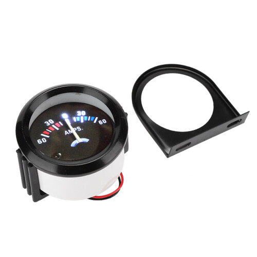 52mm Car Ammeter Volt Meter 60-0-60A for Modification Night Backlight 1