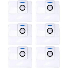 6-Stück-Staubbeutel für ECOVACS DEEBOT X1 Omni Auto-Empy Station, 3L Kapazität Ersatzbeutel für ECOVAS Omni X1/X1 Plus