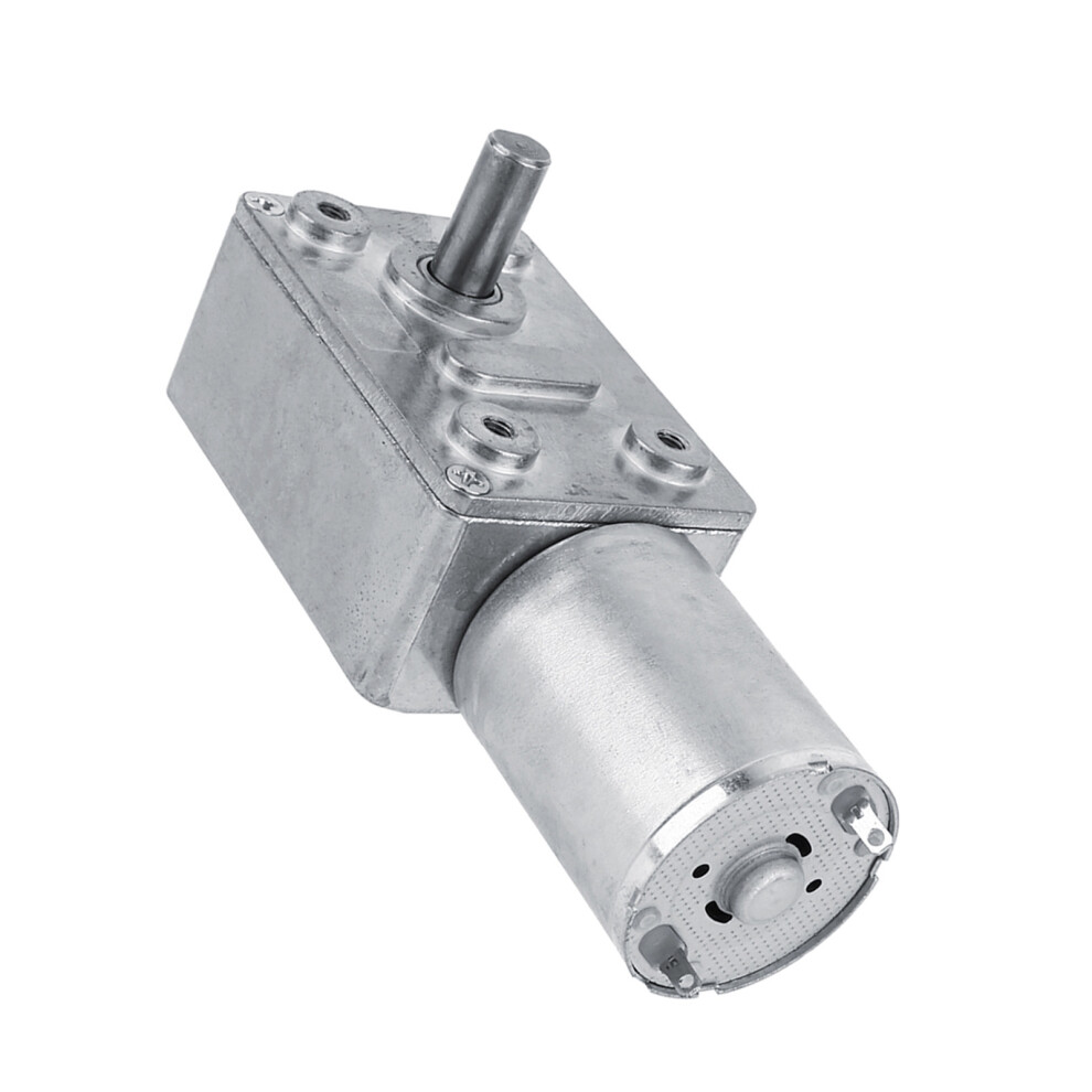 12V Worm Gear Reduction Motor 5Rpm High Torque Reversible Dc Motor For Projects 7901393153560