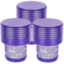 3-Pack HEPA-Ersatzfilter V10 für V10 SV12, Teilenummer 969082-01, waschbar und wiederverwendbar