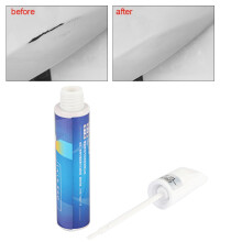 Car Scratch Repair Pen White 12ml Water-Resistant Quick Fix