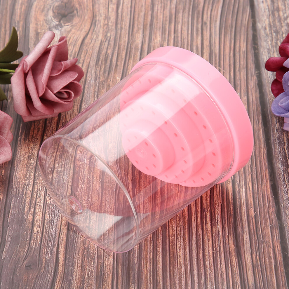 Pink Plastic Nail Drill Organiser 48 Holes