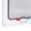 ABS Acrylic Pet Cat Flap Door Lockable Waterproof Medium White 6
