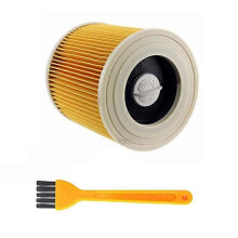 Luftstaubfilter Ersatz für Karcher WD2250 WD3.200 MV2 MV3 WD3 Staubsaugerpatrone HEPA-Filter Teile B