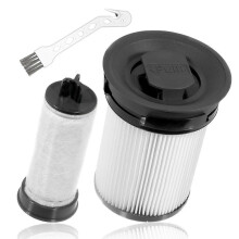 2 PCS-Ersatzteile Hepa-Filter, kompatibel mit Miele Triflex HX1 beutellosen Stabstaubsaugerzubehör
