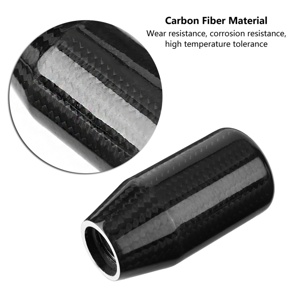 Sports Carbon Fibre Gear Knob Manual 7293282935747