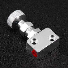 Universal Motorsport Brake Shutoff Valve 150-1200 PSI Silver