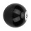 Round 8 Ball Gear Shift Knob Black 11