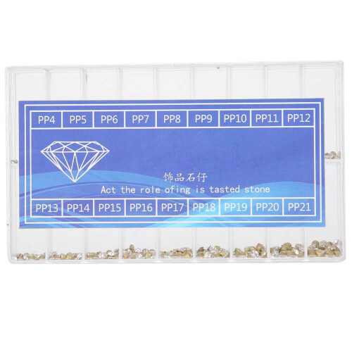 Rhinestones de remplacement pour montres - 18 tailles PP4-PP21 1