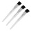 3pcs Watch Cleaning Brushes Fiberglass Rust Removal Tool, Small, Soft 3