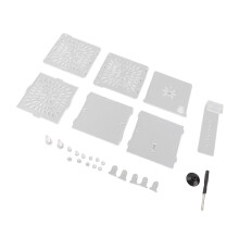 Acrylic Fish Breeding Isolation Box - 10x9.8x10cm Transparent Aquarium Hatchery