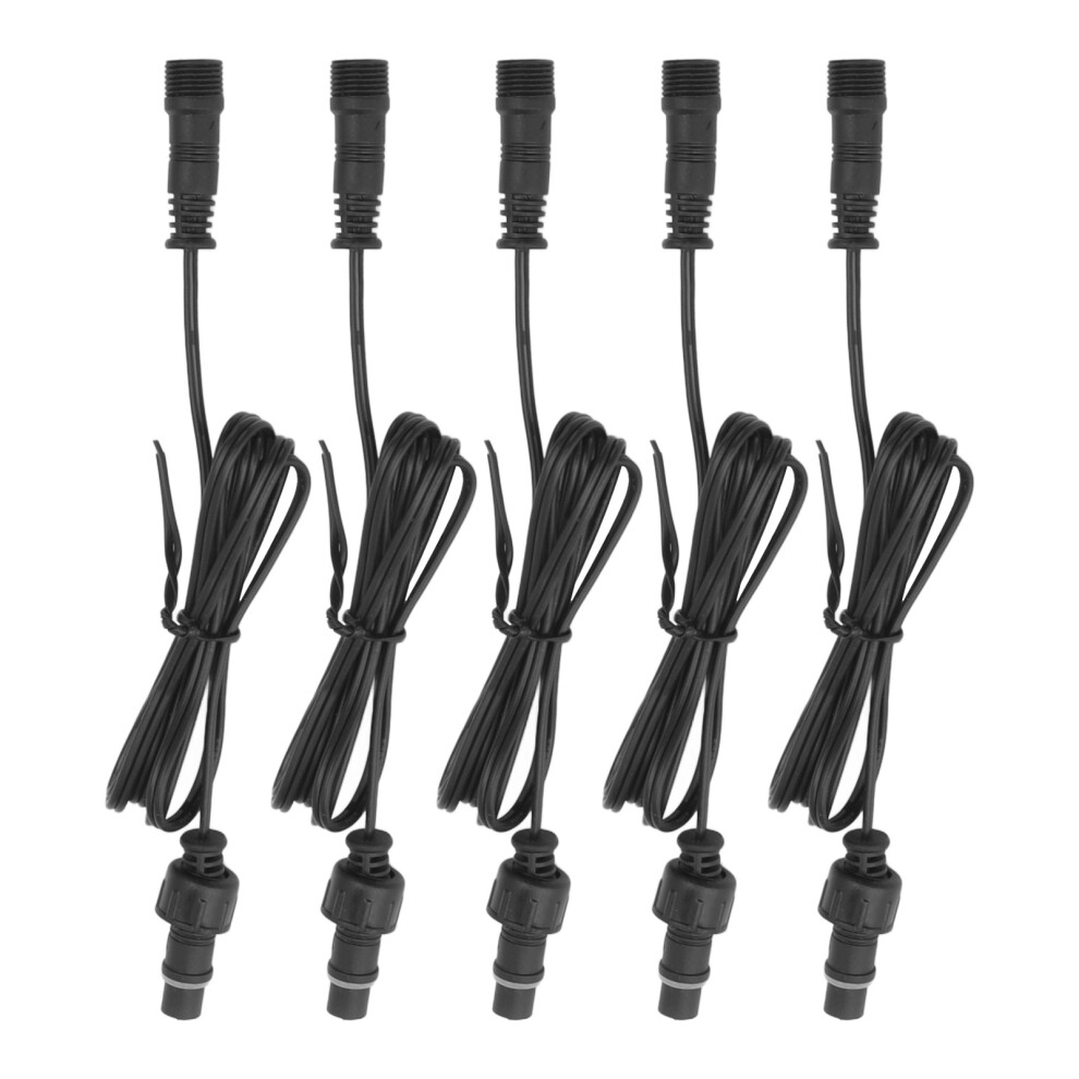 Deck Light Extension Cable 5 Pcs 3.3Ft Waterproof 2 Pin Ip67 For Outdoor Aussie 7901393155410