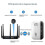 300Mbps WirelessSegnaleRipetitore 2.4G Range WiFiRipetitori InternetBooster 5