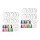 80 Sets Sublimation Blanks Keychains DIY Crafts 3