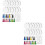 80 Sets Sublimation Blanks Keychains DIY Crafts 5