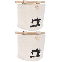 2 Pcs Small Hanging Bag Wall Mounted Storage Over The Door Pouch
