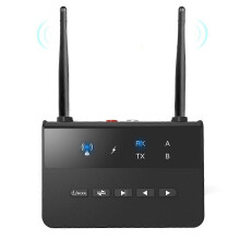 80M Bluetooth 5.0 Sender Empfänger Aptx HD Low Latency Wireless Audio Adapter 3,5 mm AUX RCA-Buchse für PC-TV