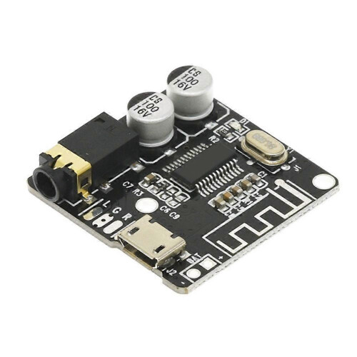 5PCS VHM-314 Kabelloses Stereo-Musikmodul Audio-Aux-Bluetooth-Audio-Receiver-Board Micro-USB 5V-Auto-Audio-Decoder-Board 2