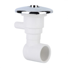 Hot Tub Bubble Sprayer - Adjustable Water Saving Bathtub Nozzle, White, 8cm