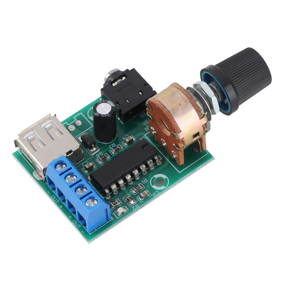 Pm2038 Usb Audio Amplifier Board 5W For 6V Load, Low Noise 7661393155901