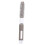 High Temp Resistant Ceramic Round Comb 19mm for Hair Styling 2