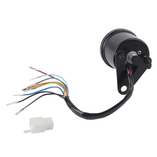Shockproof 12V Dual Odometer Speedometer Kit with LED for Motorbikes 2