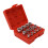 14Pcs E-Type Torx Star Bit Socket Set, 1/4" 3/8" 1/2" Drive, Chrome-Vanadium Steel 3