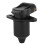 Trailer Connection 3 Pin Socket Adapter - Black Plastic Lightweight & Reliable 2