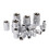 14Pcs E-Type Torx Star Bit Socket Set, 1/4" 3/8" 1/2" Drive, Chrome-Vanadium Steel 11