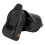 Trailer Connection 3 Pin Socket Adapter - Black Plastic Lightweight & Reliable 6
