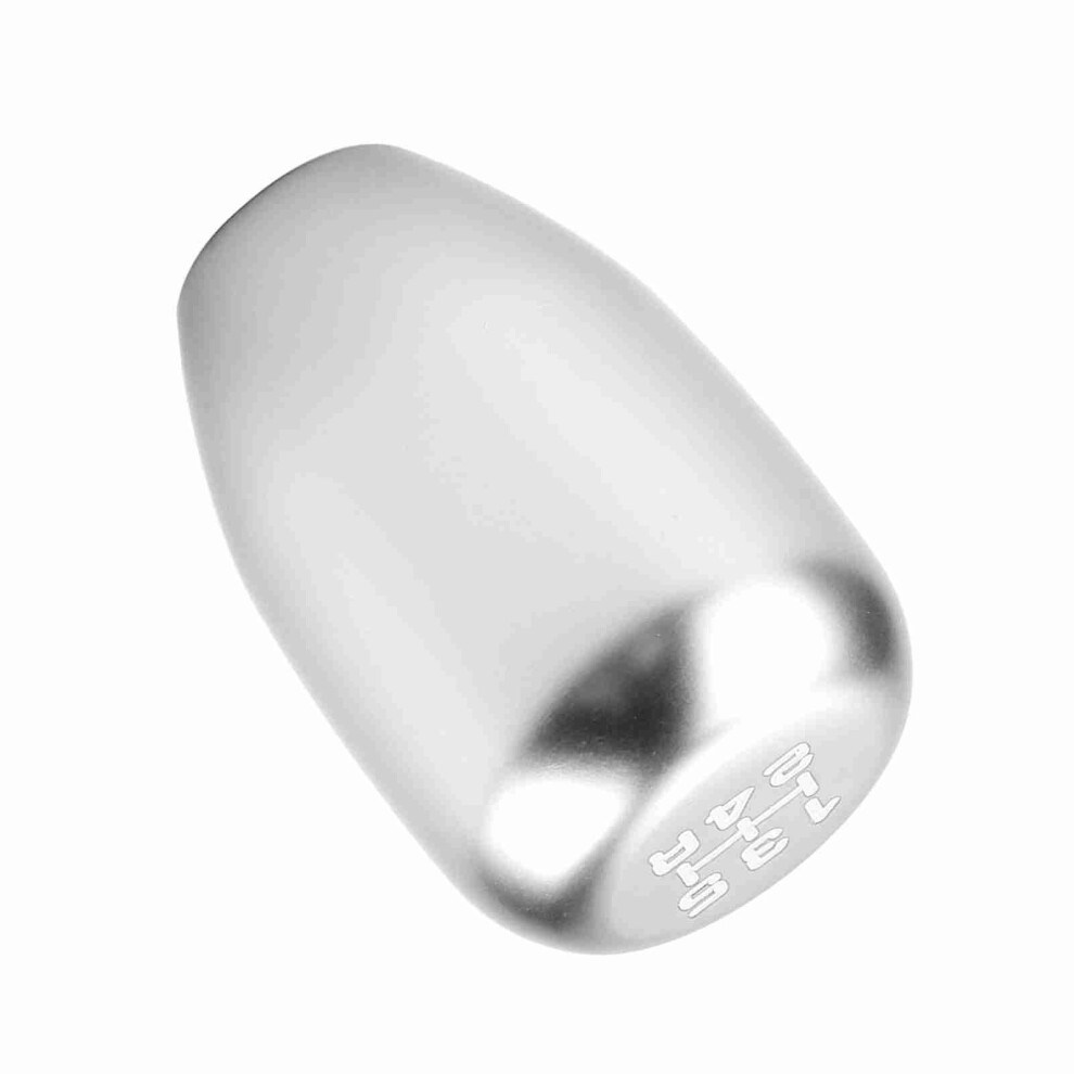 5-Speed Manual Gear Shift Knob 8/10/12Mm Adapters Automotive Silver 5071393159632