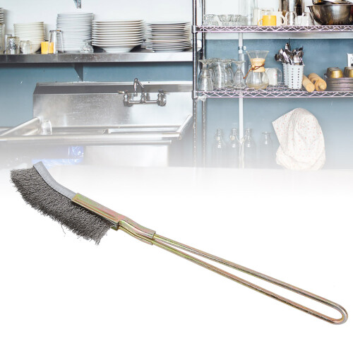 Curved Head Steel Bonsai Cleaning Tool