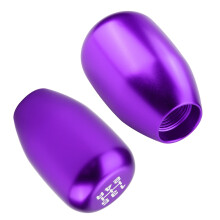 5 Speed Manual Shifter Lever Purple Knob