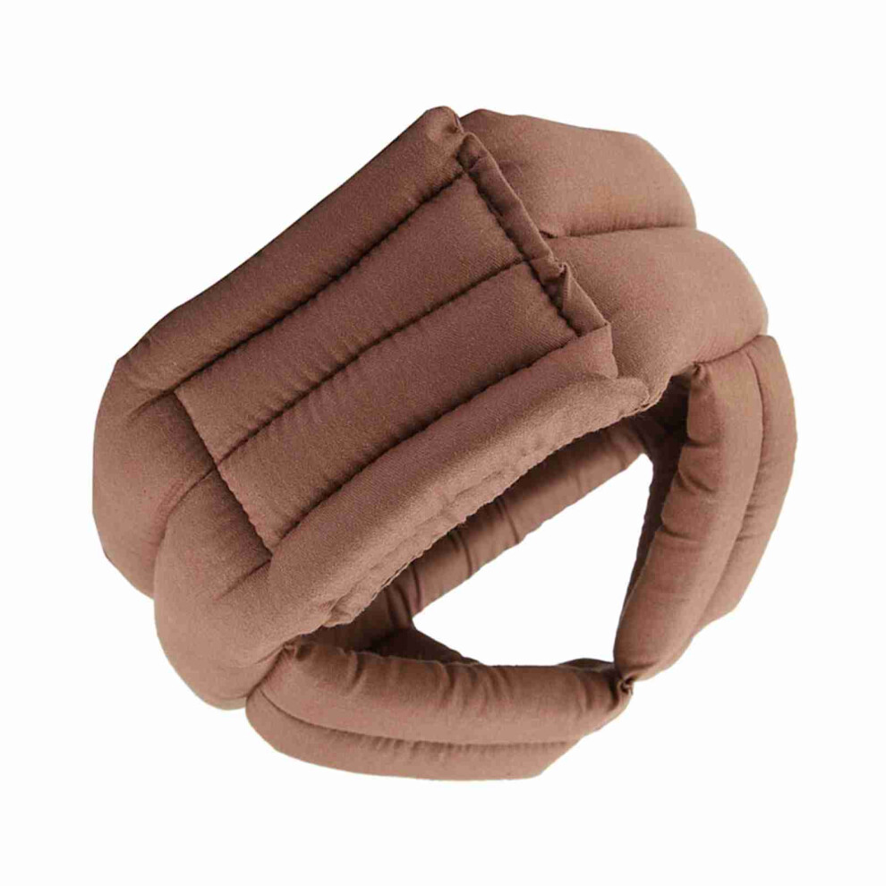 Elder Fall Protection Hat Brown 64-73Cm Adjustable Shock Absorbent 6941393159804