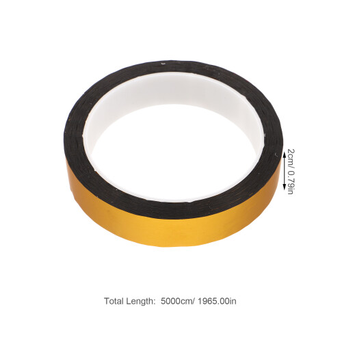 55Yard Golden Matte Decorative Tape Easy Peel Self Adhesive 1