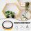 55Yard Golden Matte Decorative Tape Easy Peel Self Adhesive 5