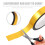 55Yard Golden Matte Decorative Tape Easy Peel Self Adhesive 6
