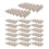 30Pcs Paper Pulp Egg Cartons White Stackable Egg Crate for Fresh Eggs 1
